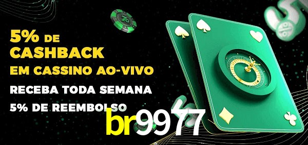 Promoções do cassino ao Vivo br9977